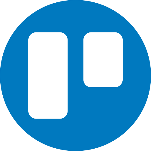 Circle, round icon, trello icon